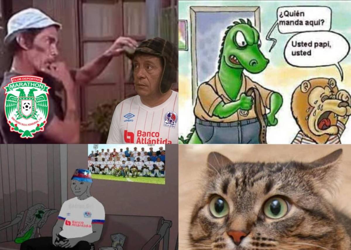 Olimpia recibe burlas tras dolorosa derrota ante Marathón: Los mejores memes del clásico