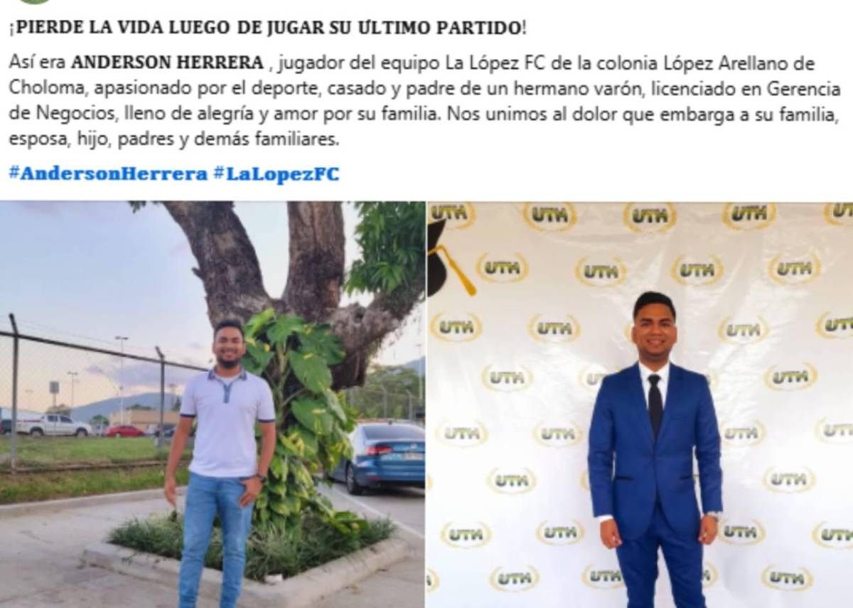 Consternación por misteriosa muerte de futbolista hondureño: No logró asimilarlo