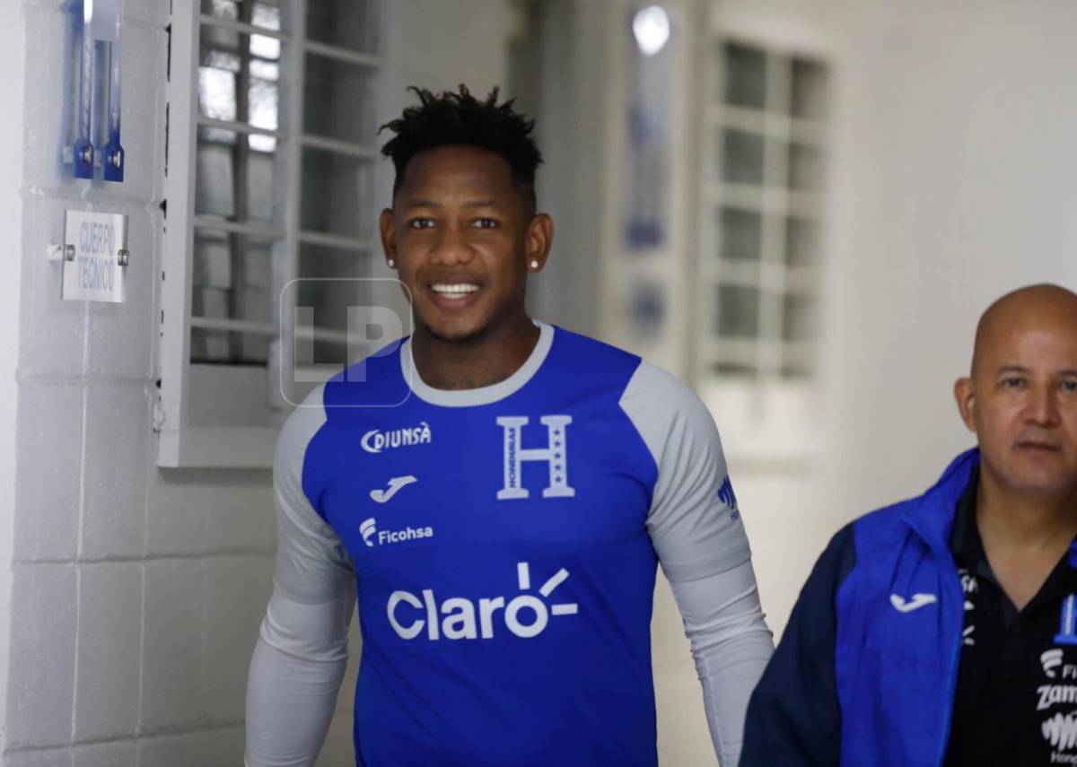 Romell Quioto se incorporó a la Selección de Honduras.