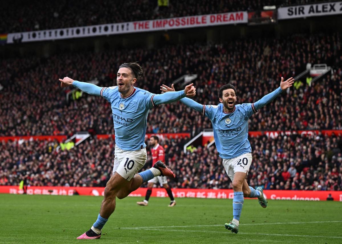 Jack Grealish fue el anotador del tanto del Manchester City.