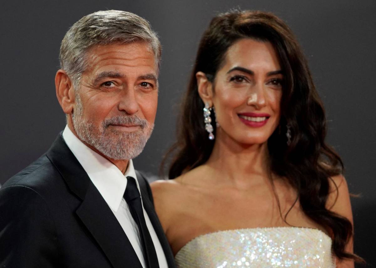 George y Amal Clooney.