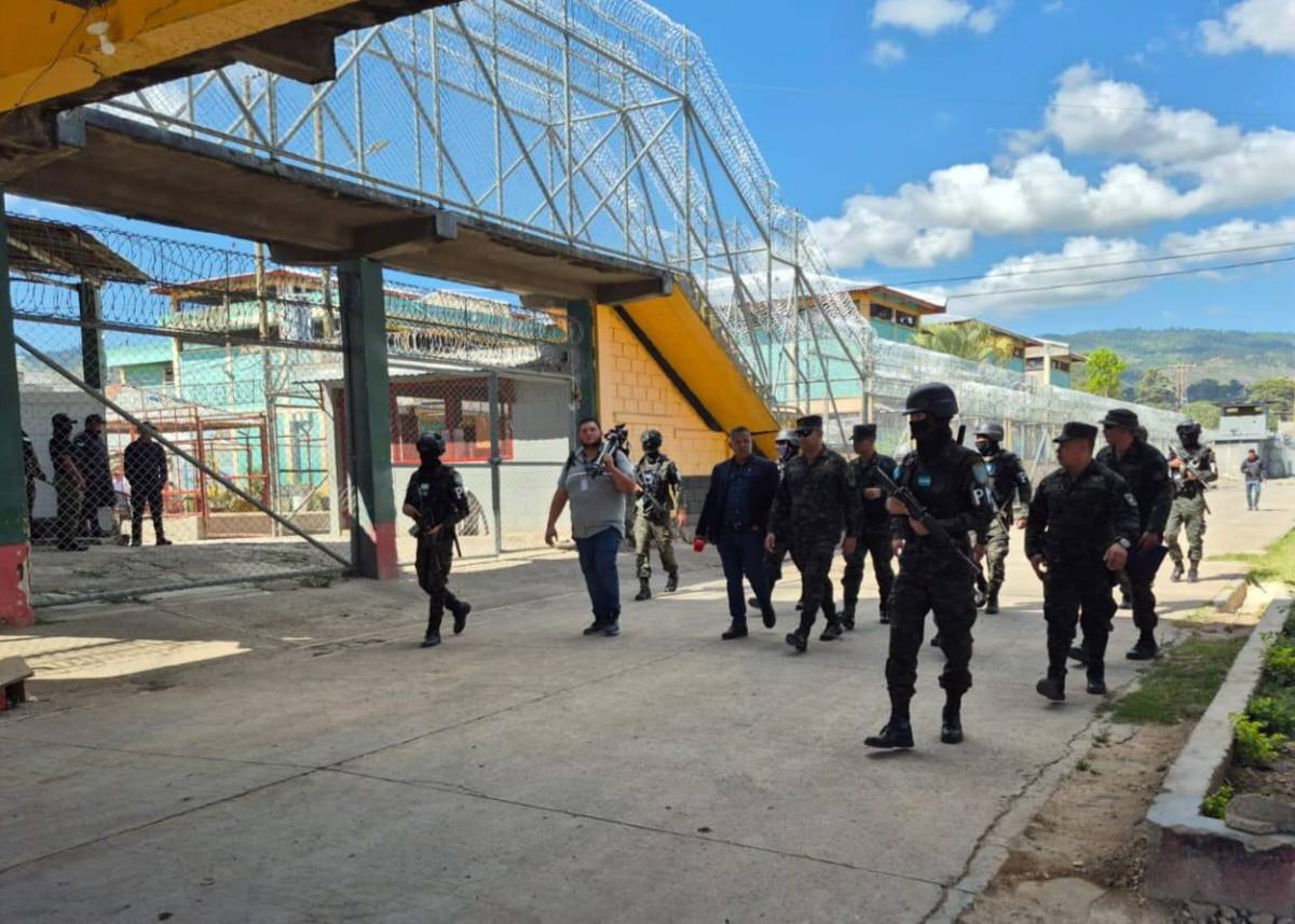 Esto hallaron en el penal de Támara tras inspección policial