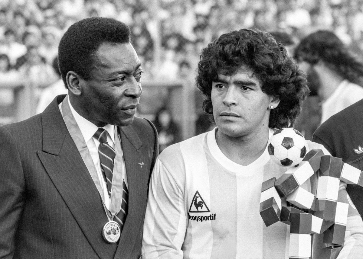Pelé y Maradona: así era la relación entre ambas leyendas del fútbol