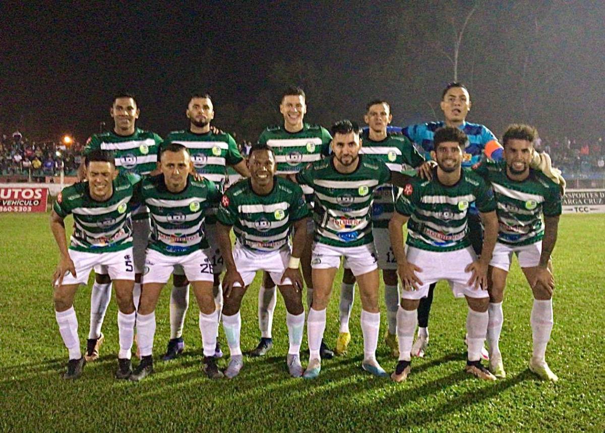 El 11 titular del Juticalpa FC en la final de vuelta de la Liga de Ascenso ante Independiente.