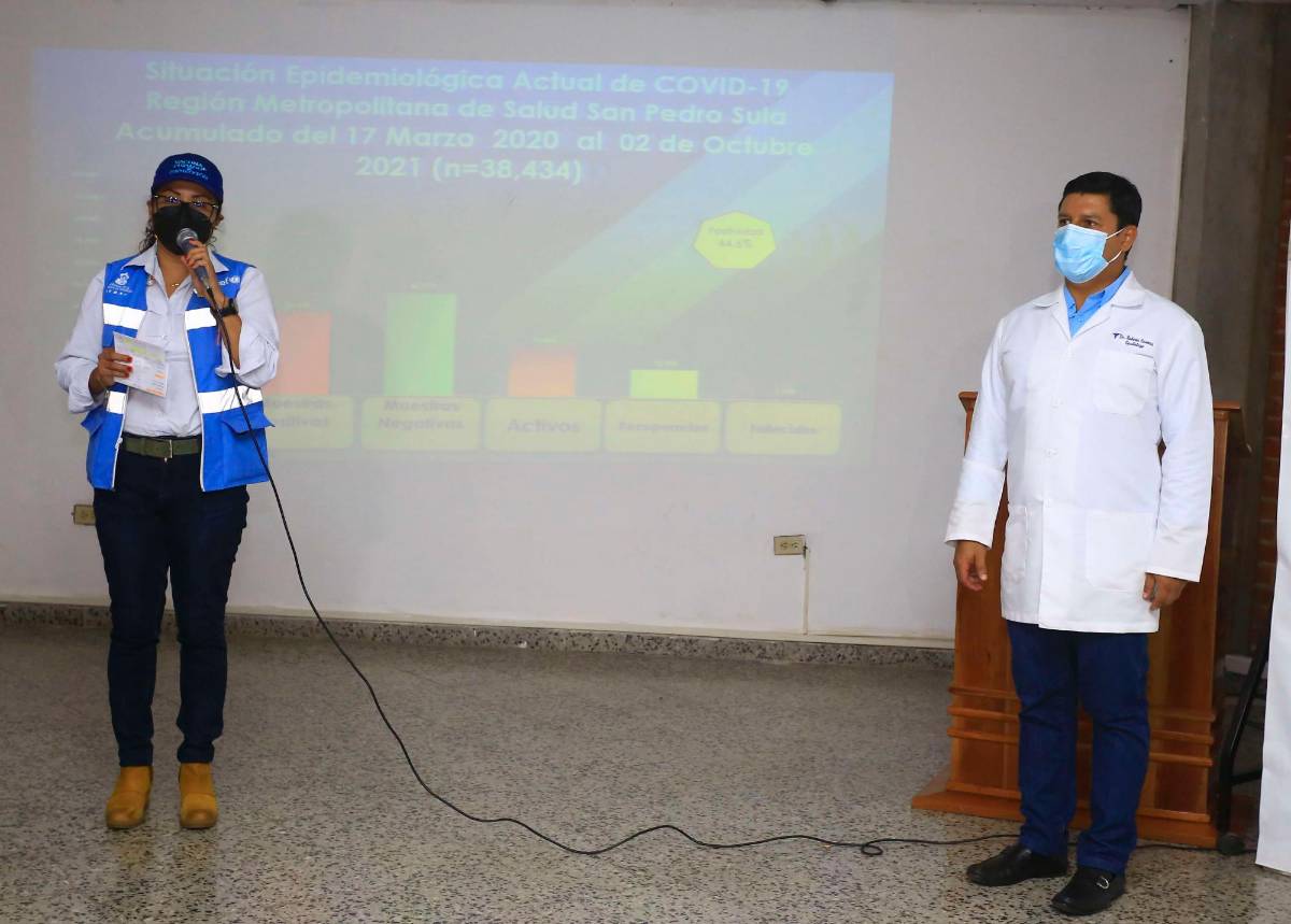 En un 20% disminuyen los contagios de covid en Cortés