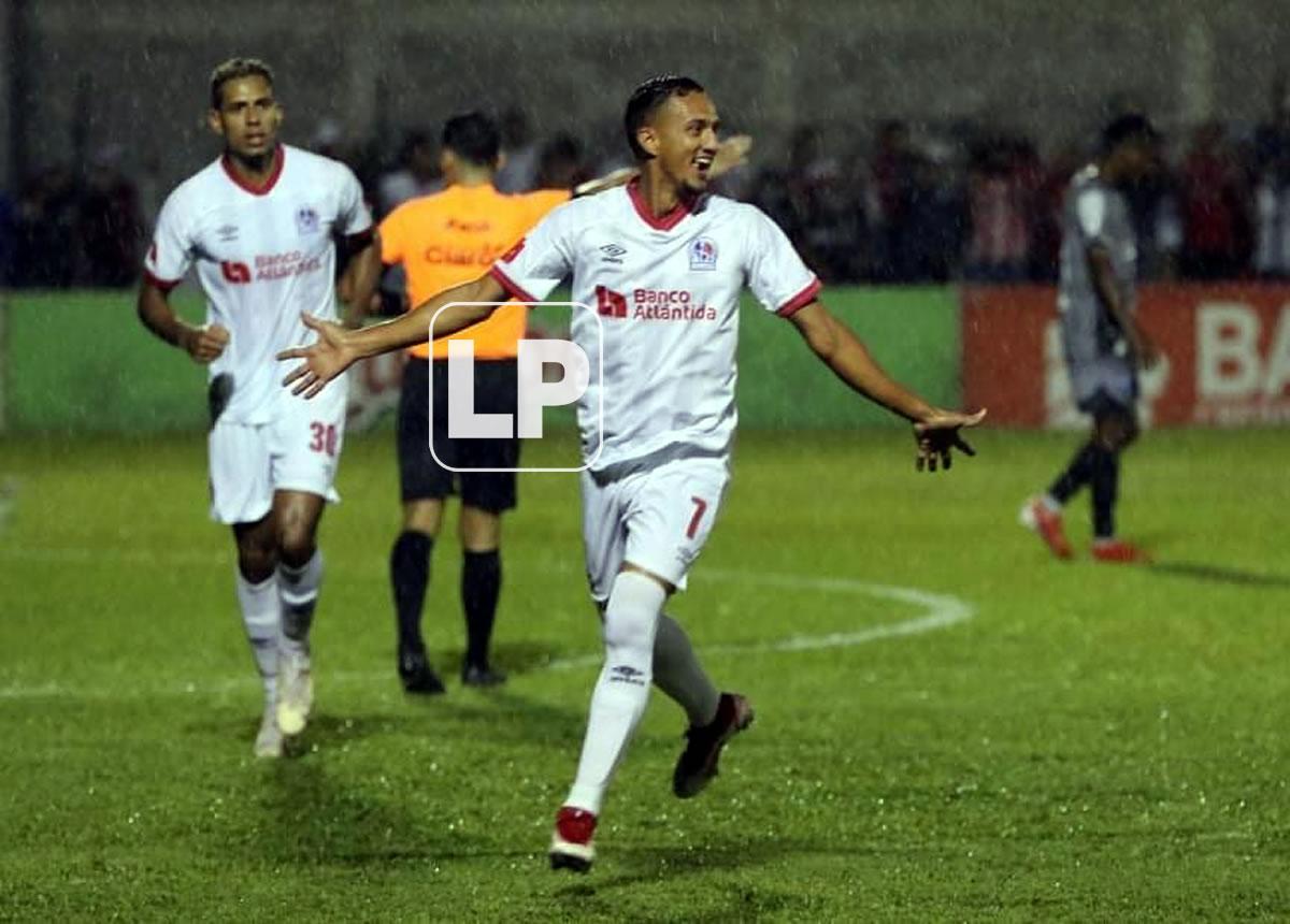 Diego Reyes marcó el segundo gol del Olimpia.