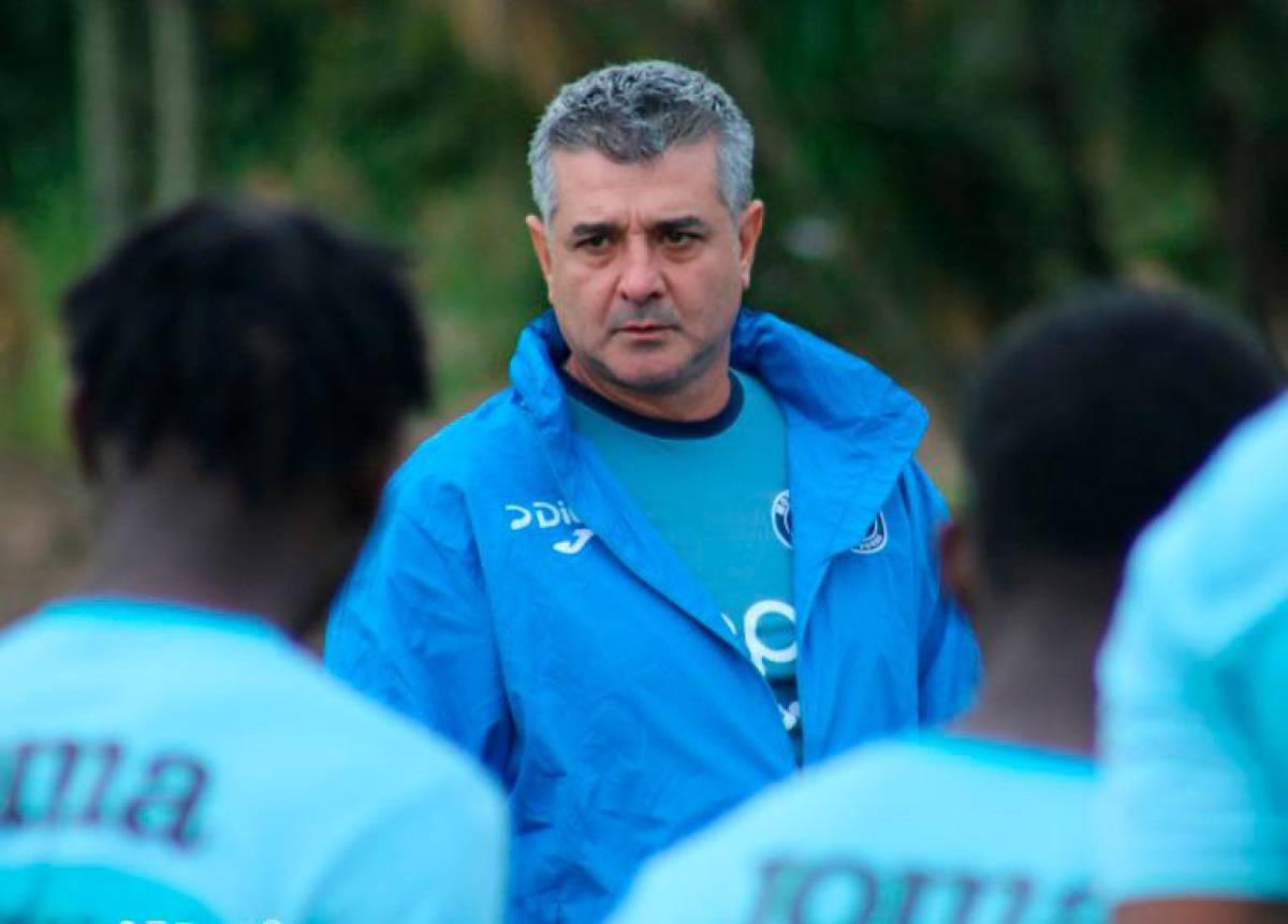 Diego Vázquez dirigió su primer entrenamiento con Motagua el pasado lunes en la búsqueda de un boleto a las semifinales.