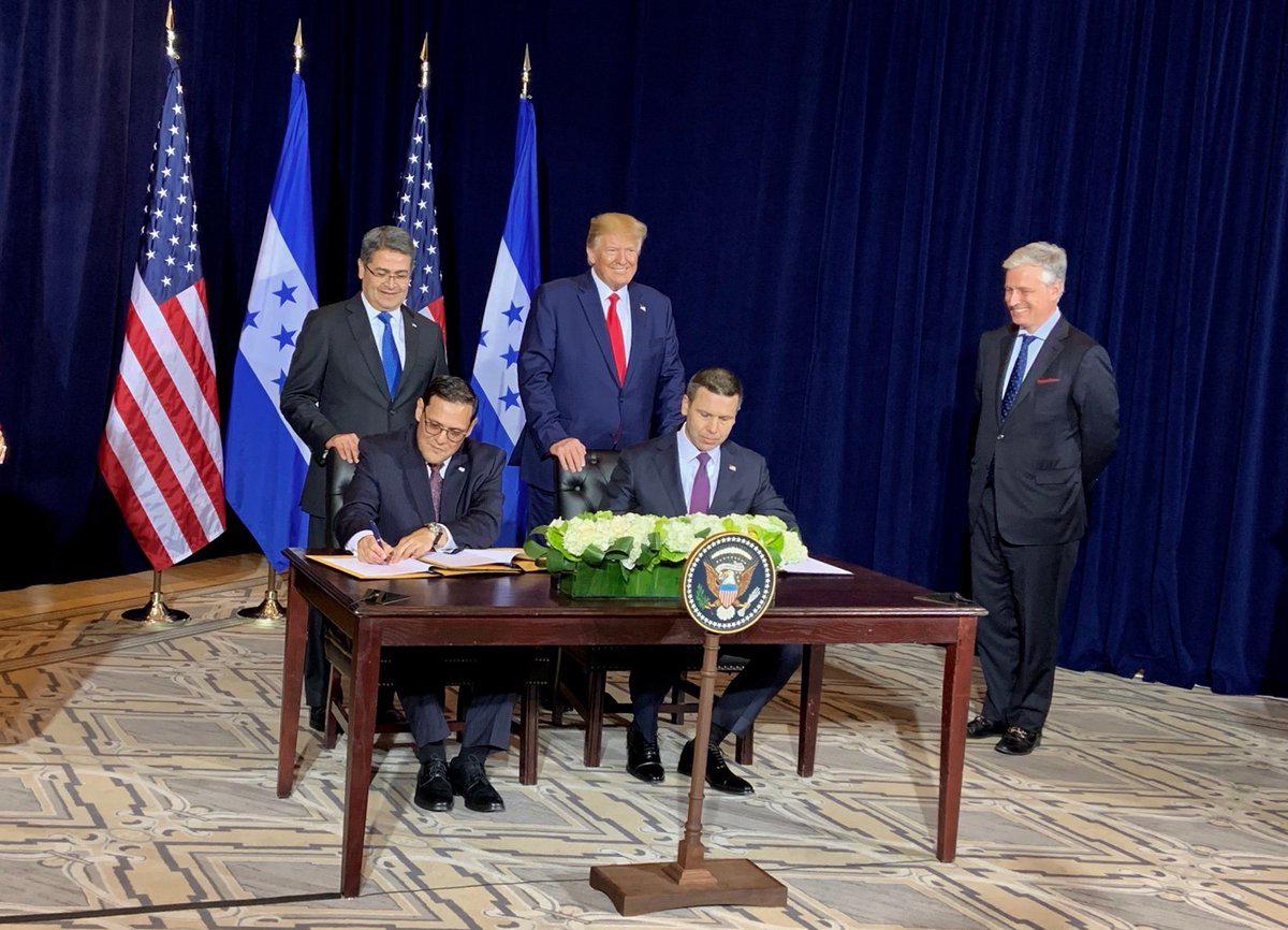 Le pido humildemente: la carta de JOH que motivó el perdón de Trump