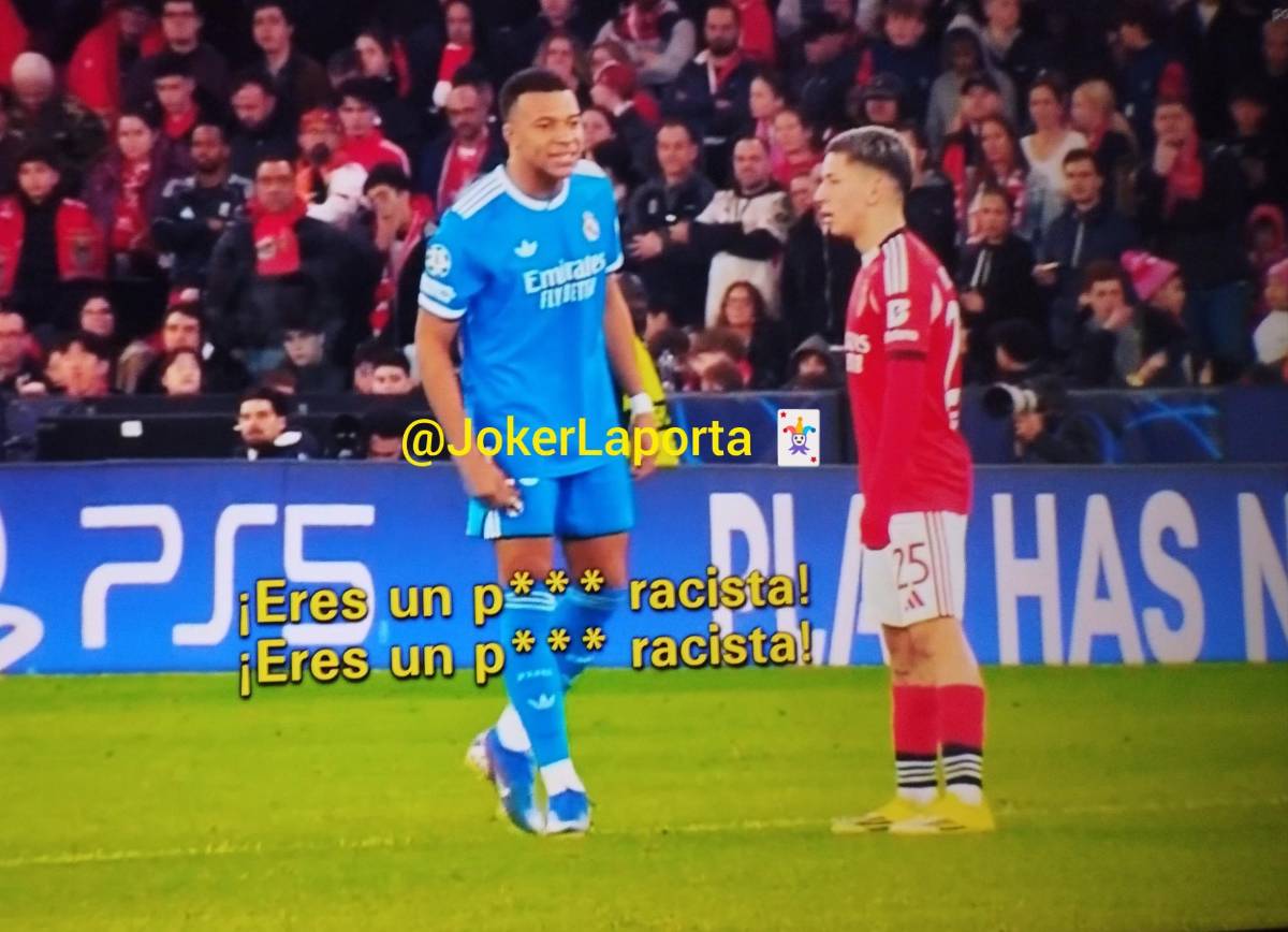 Revelan los fuertes insultos que Vinicius dijo a Prestianni antes del escándalo