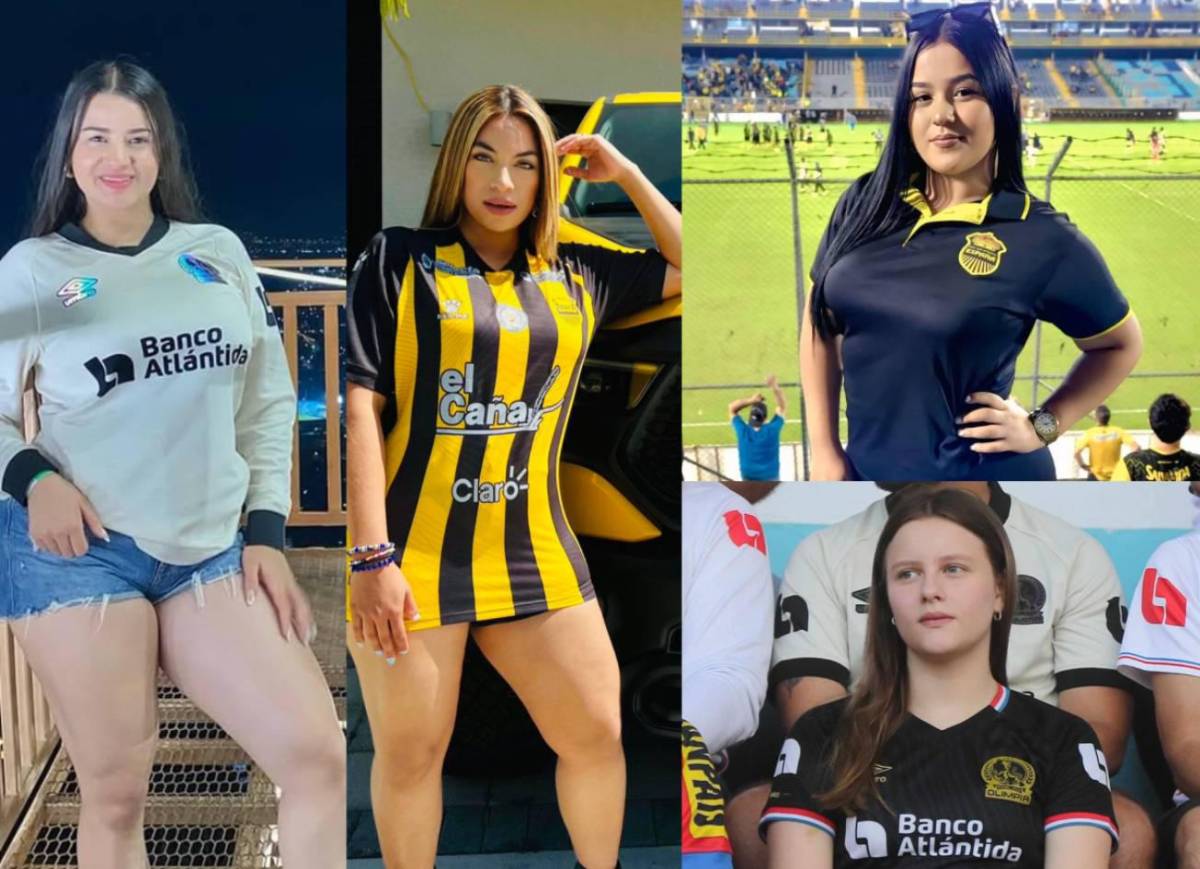 Las famosas y lindas aficionadas del Olimpia y Real España: ¿una japonesa?