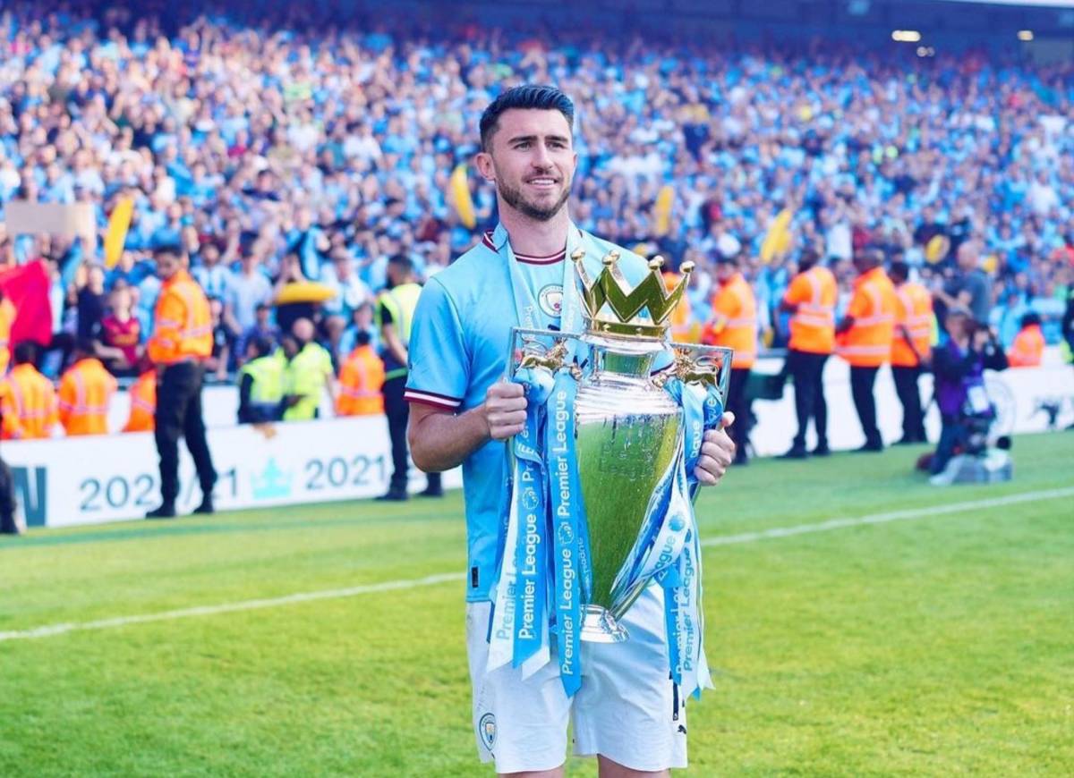 Laporte ganó un total de 15 títulos con el Manchester City.