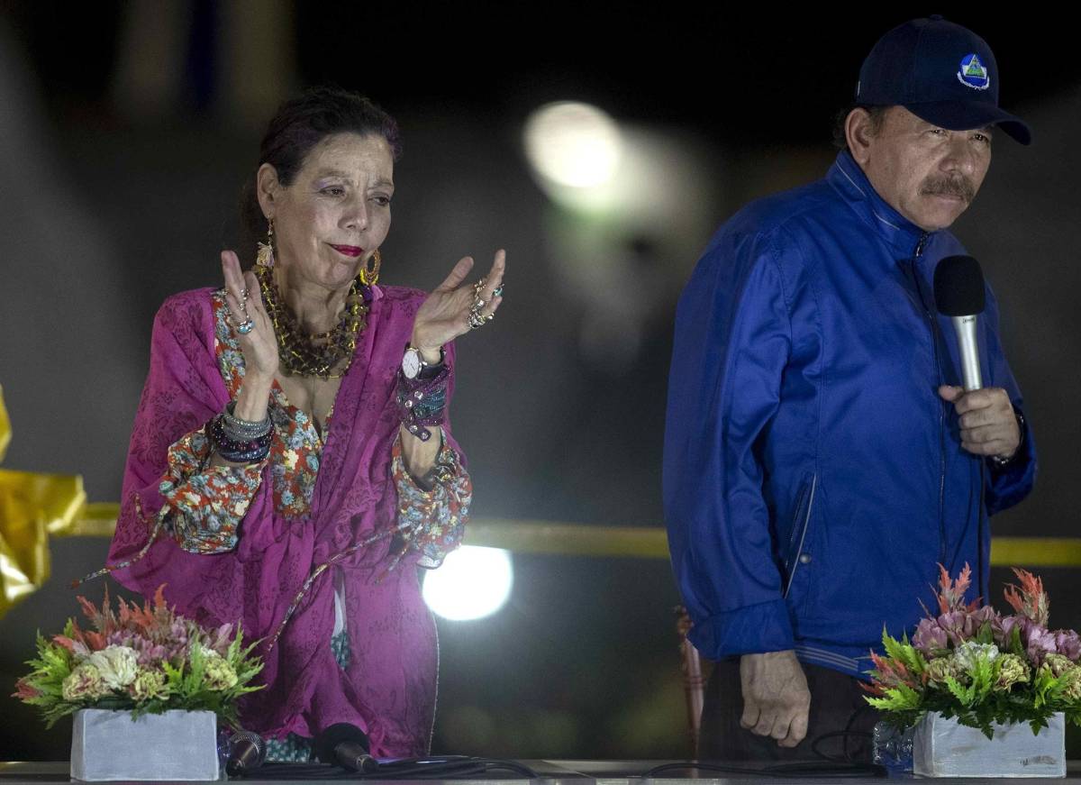 Ortega nombra a su esposa “copresidenta” de Nicaragua y consolida el poder antes de elecciones