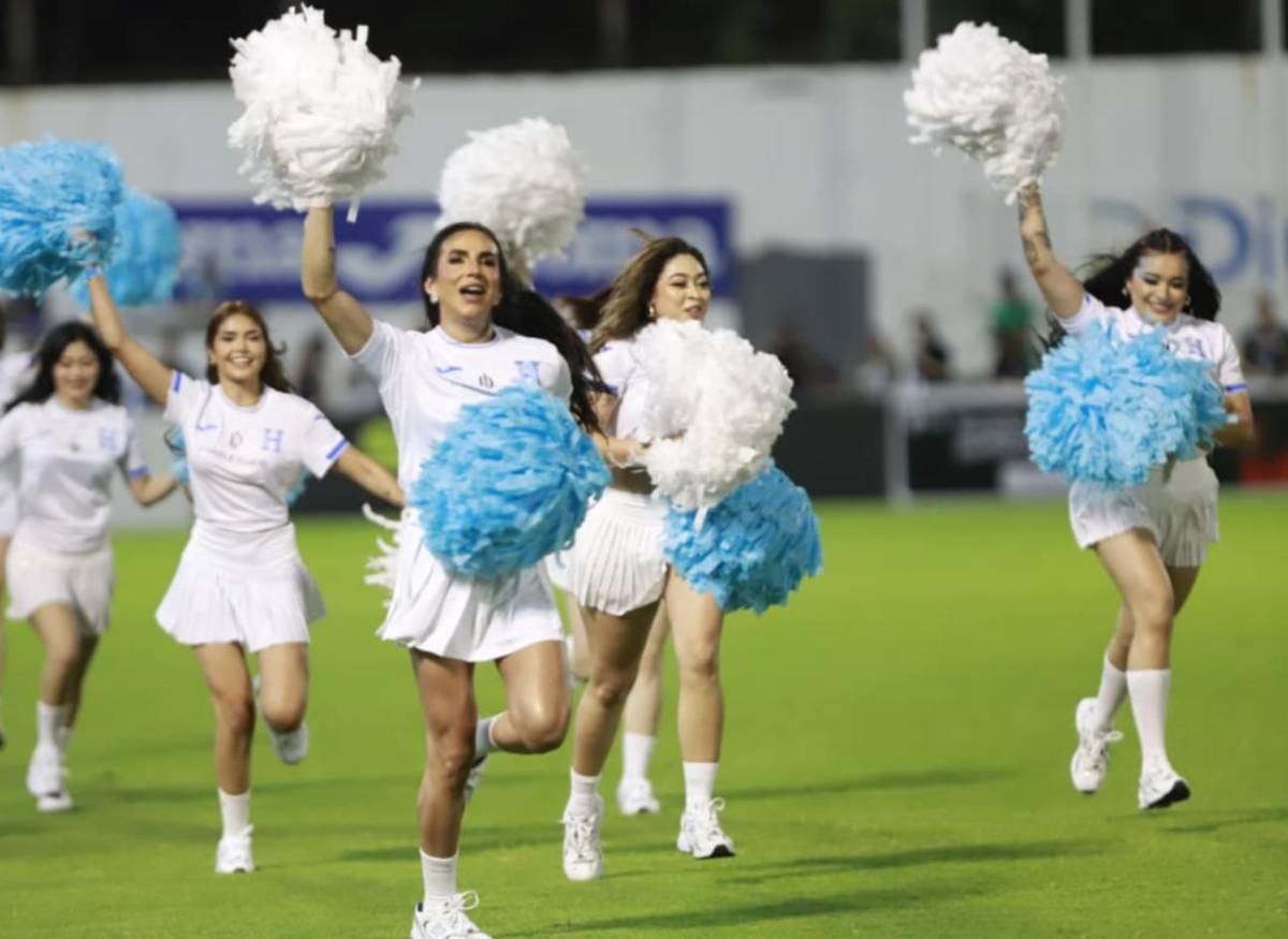 Tiktokers Honduras vs El Salvador: Pomponeras hondureñas se robaron el show