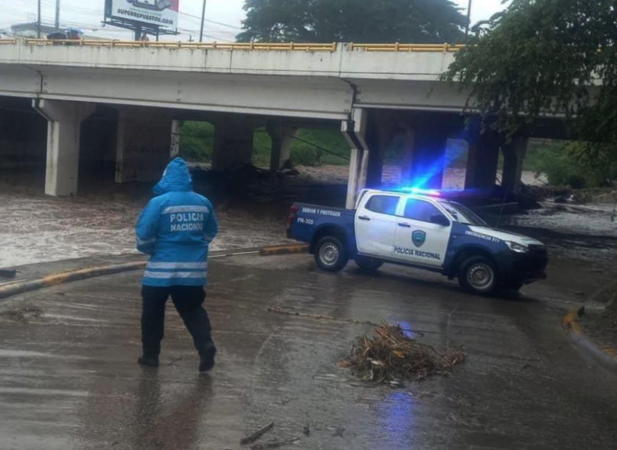 Calles que se inundan y debes evitar en San Pedro Sula cuando llueve