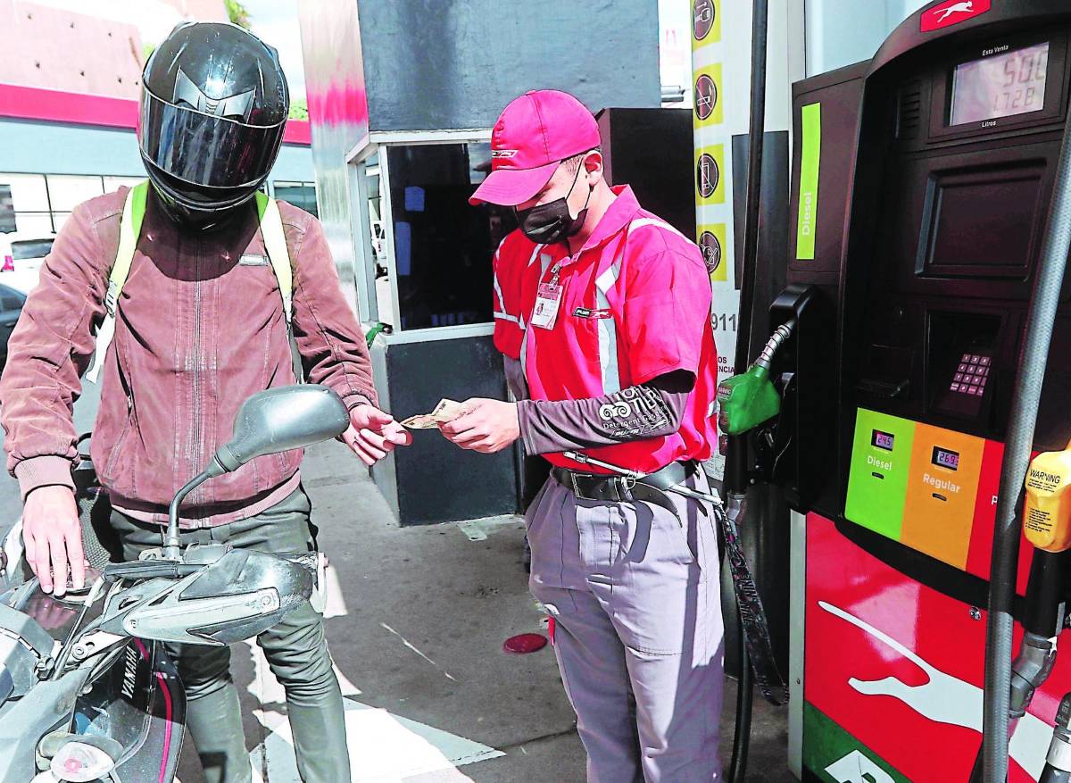 Gasolina tendrá nuevo precio el lunes en Honduras
