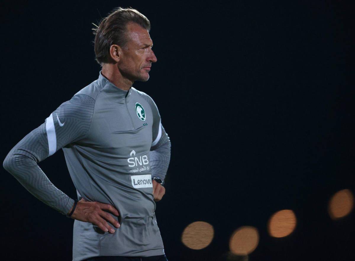 El francés Hervé Renard de 53 años de edad es el seleccionador de Arabia Saudita.