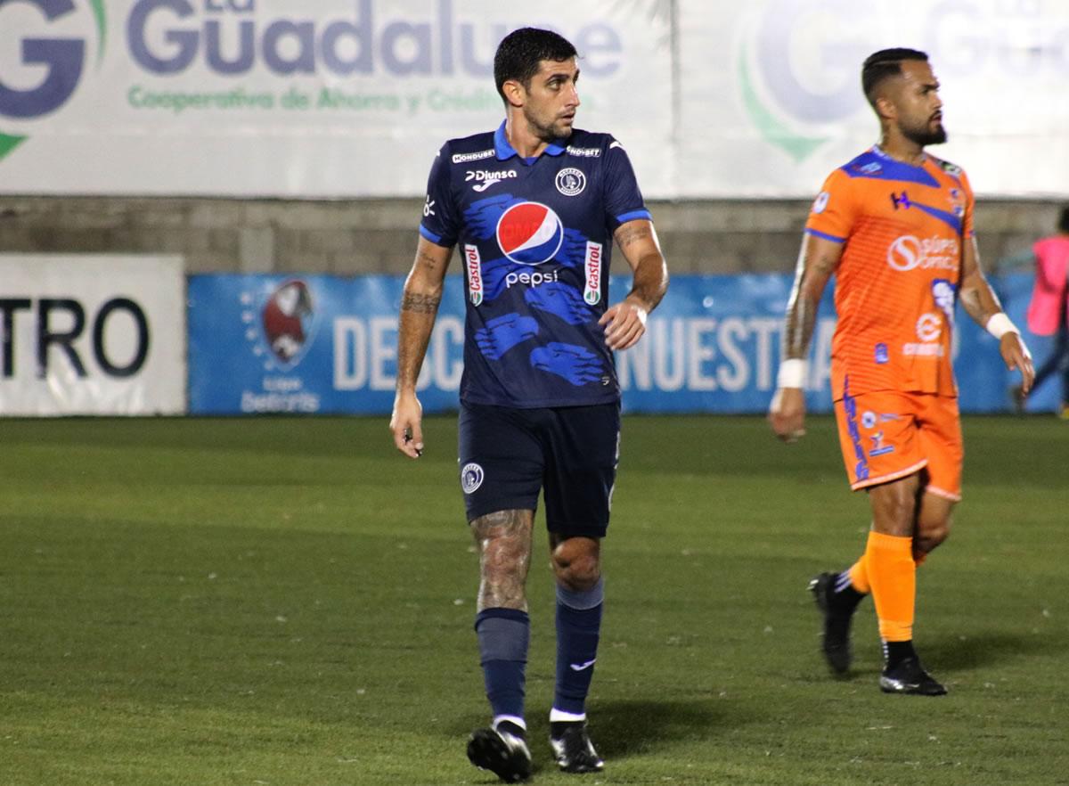 Lucas Campana no entra en los planes de Diego Vázquez y no sigue en el Motagua.