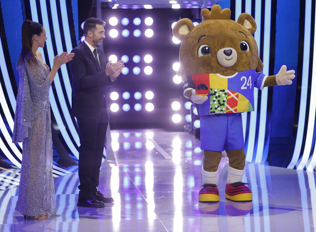 La mascota de la Eurocopa 2024.