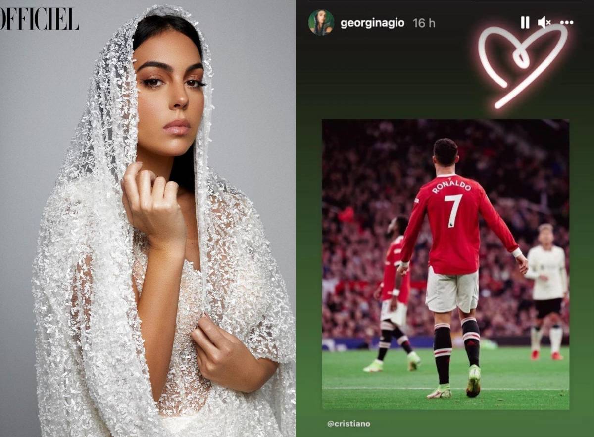 Georgina muestra su apoyo incondicional a Cristiano.