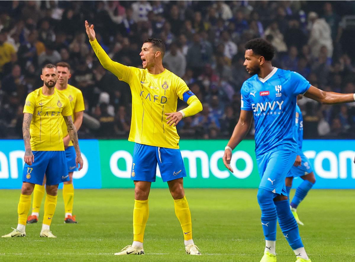 Cristiano Ronaldo no tuvo un buen regreso con el Al Nassr.