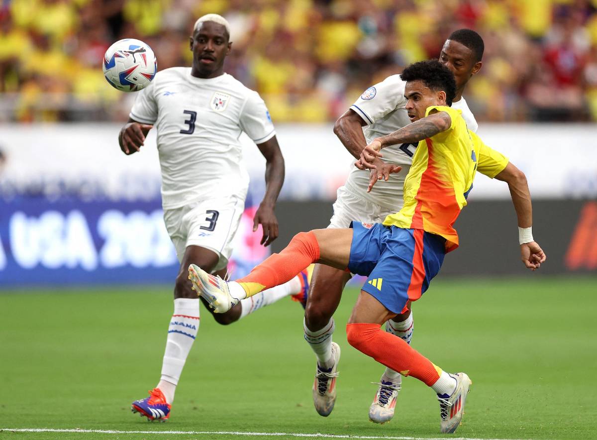 La vaselina de Luis Díaz para el 3-0 de Colombia ante Panamá.