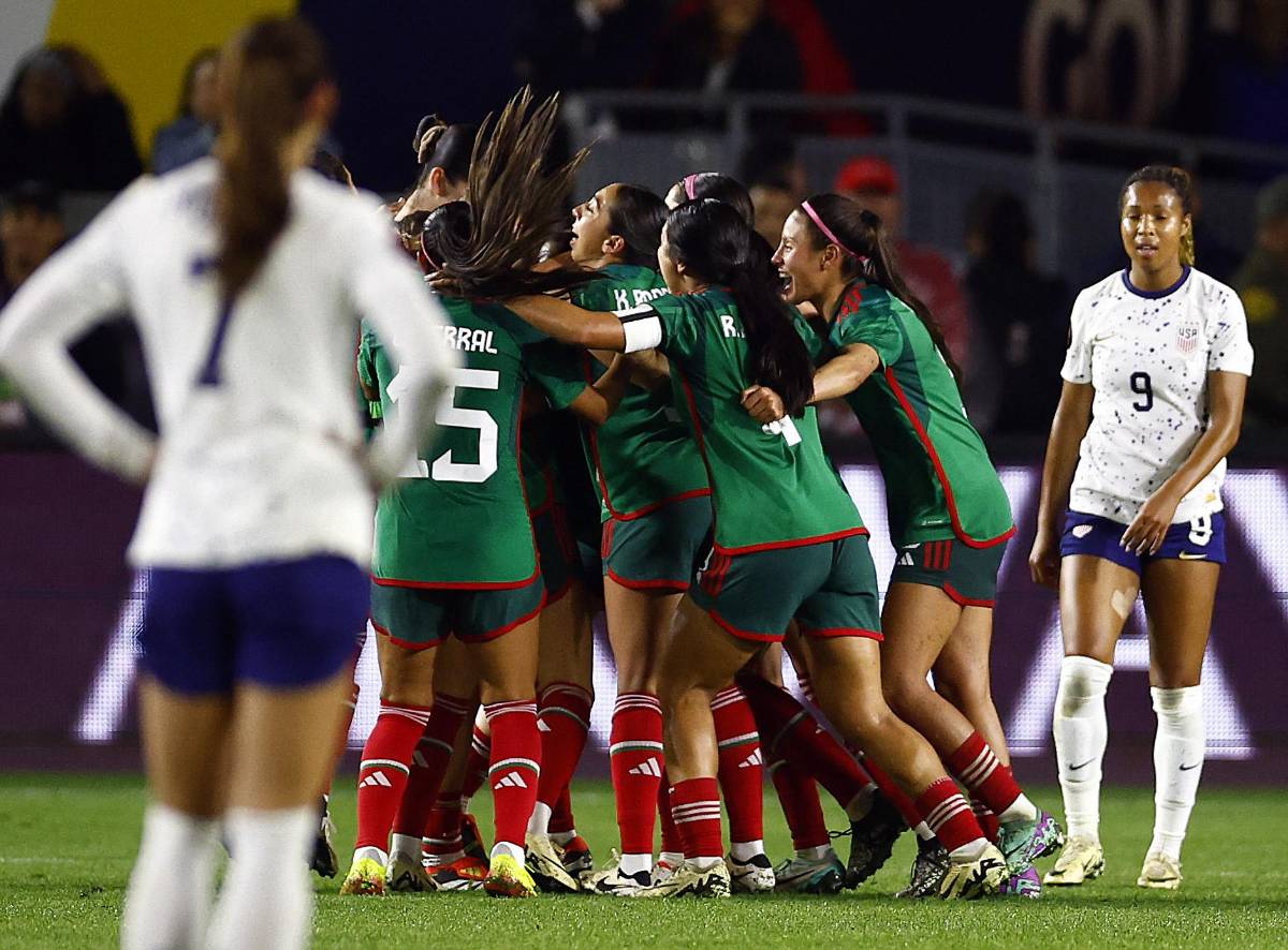 México tumba a Estados Unidos y avanza como primera en la Copa Oro W
