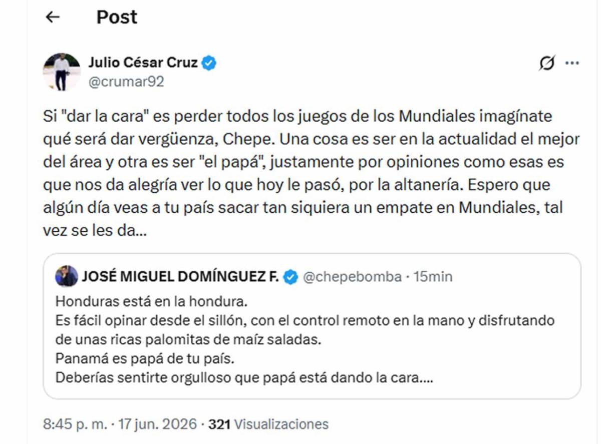 Prensa de Panamá dolida, 'Chepe Bomba' deja recado a Honduras y burlas en Costa Rica