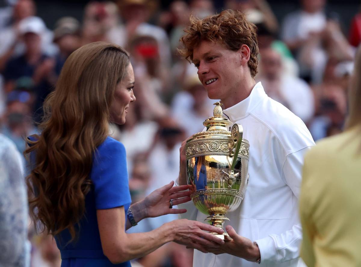 La princesa de Gales deslumbra en Wimbledon