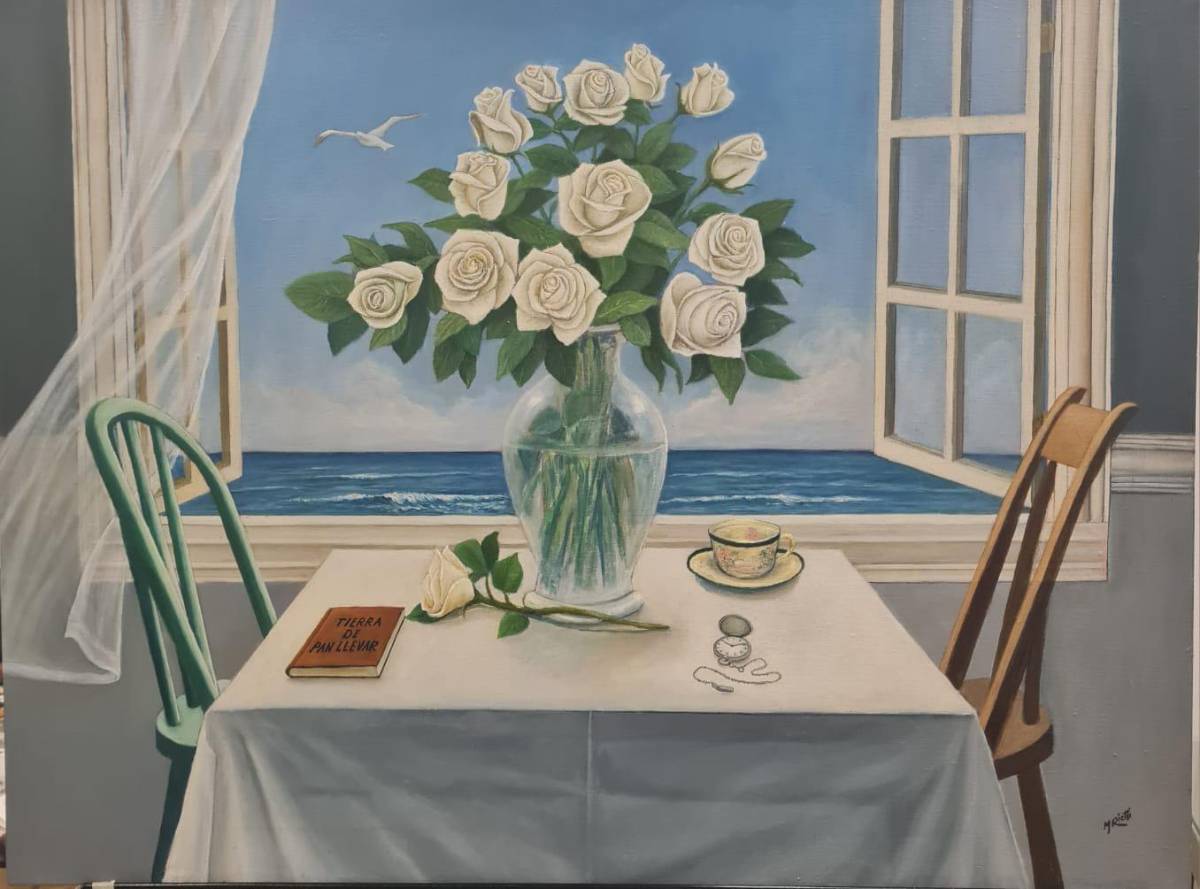 El pintor Marco Rietti presenta su muestra artística “Tierra de pan llevar”