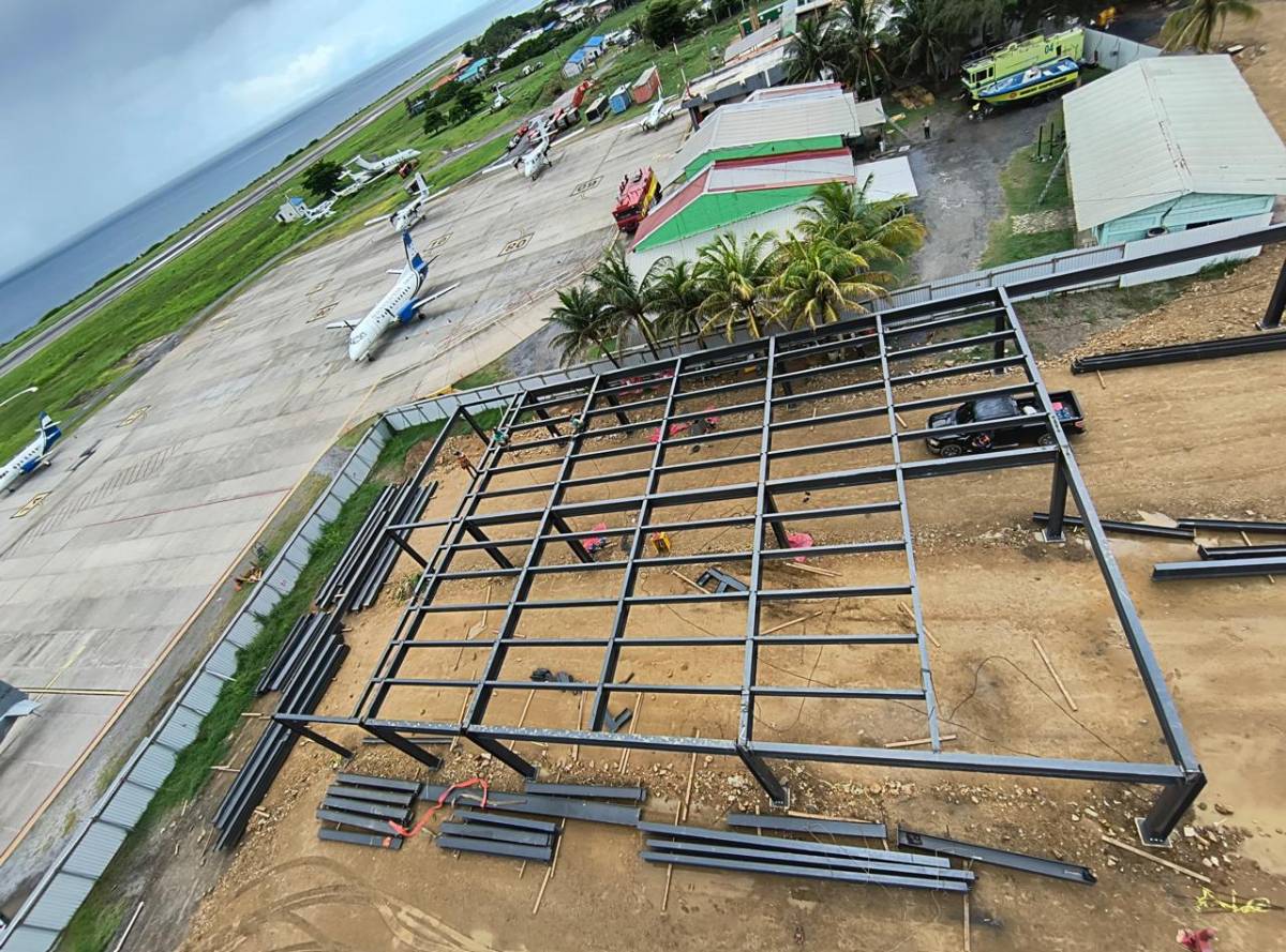 El aeropuerto internacional de Roatán ha crecido un 7% este año en tráfico de viajeros.