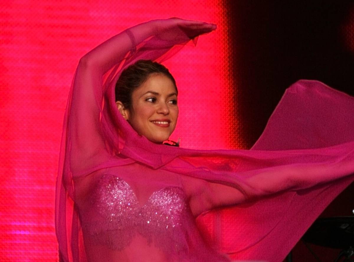 Looks memorables de Shakira en giras pasadas