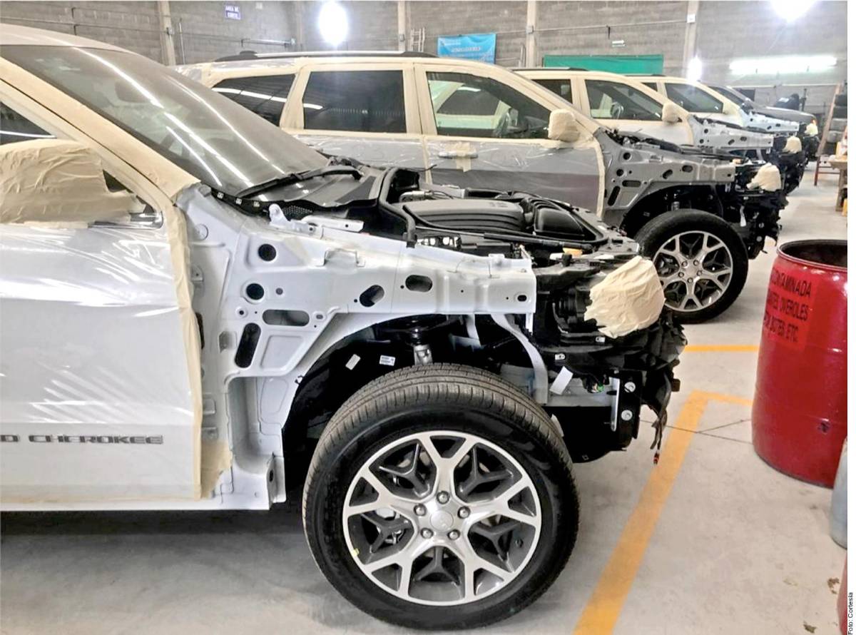 También se modifica la parte de la suspensión, ya que el vehículo aumentará su peso.