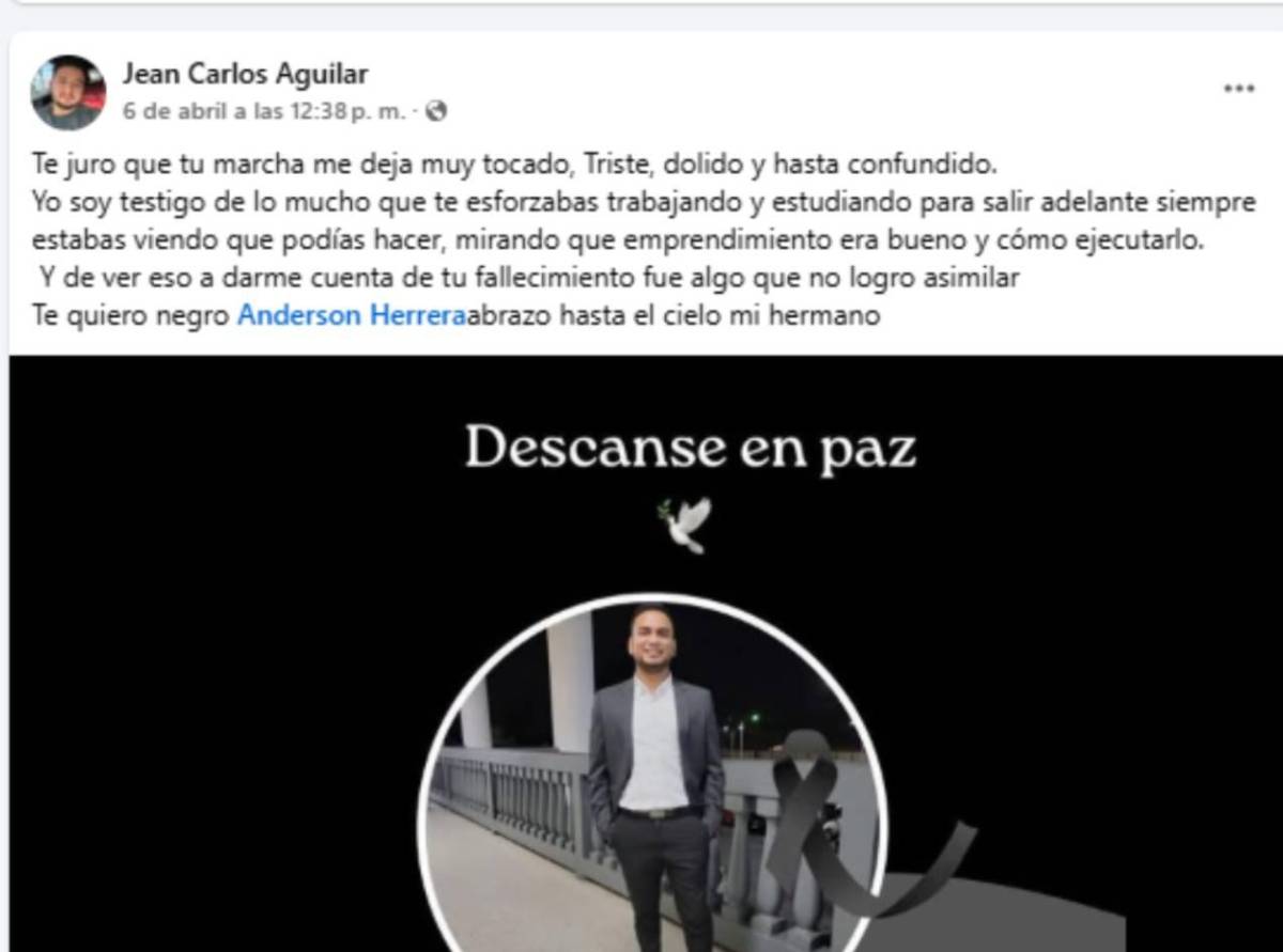 Consternación por misteriosa muerte de futbolista hondureño: No logró asimilarlo