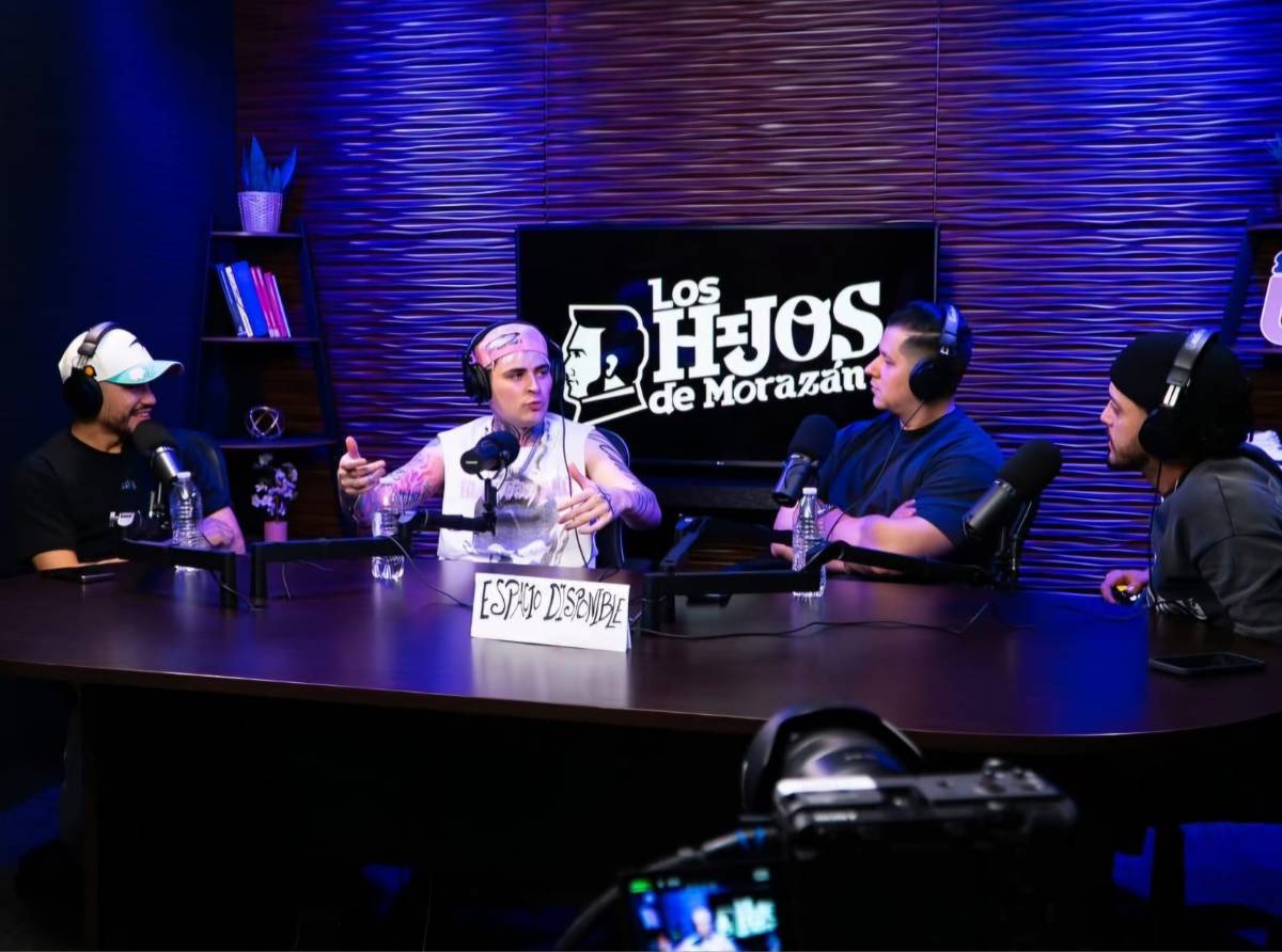 Los Hijos de Morazán sorprenden con famoso artista en su pódcast
