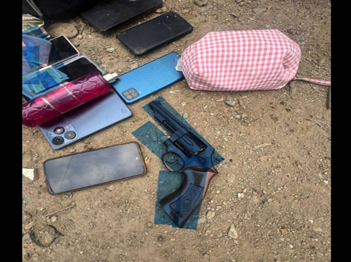 Tras una persecución, detienen a dos asaltantes en San Pedro Sula