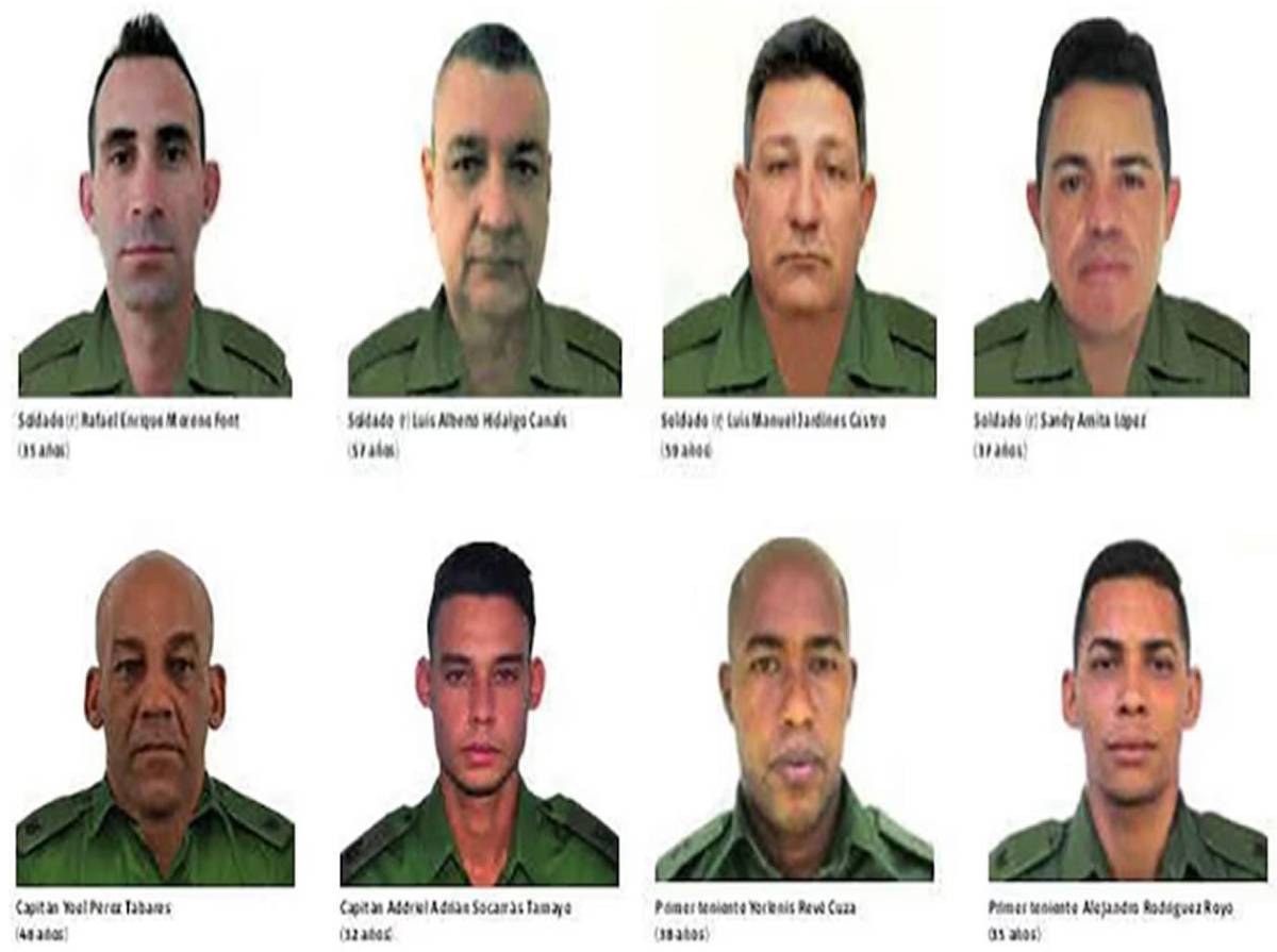 Los rostros de los 32 militares cubanos muertos en ataque de EEUU en Venezuela