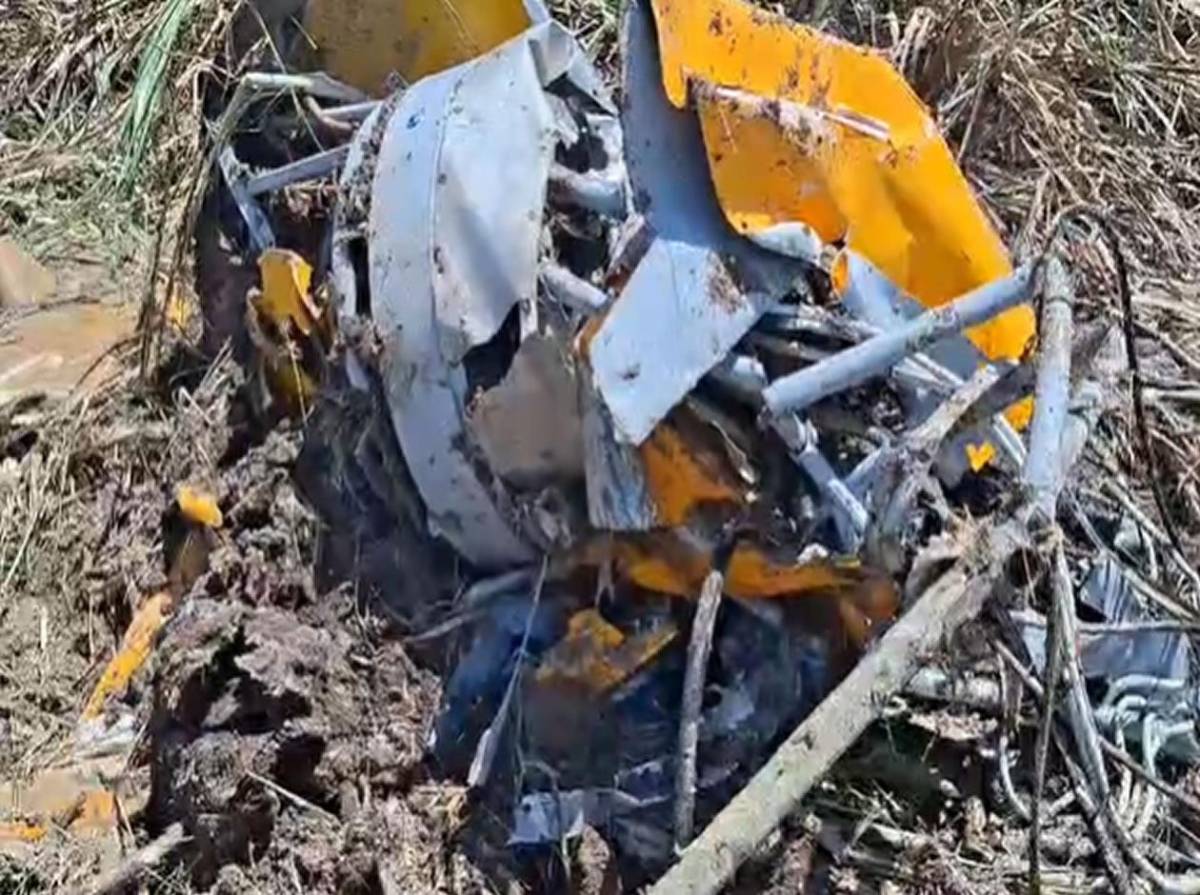 Impactantes imágenes: El fatal escenario donde perdió la vida el piloto Manuel Guerrero