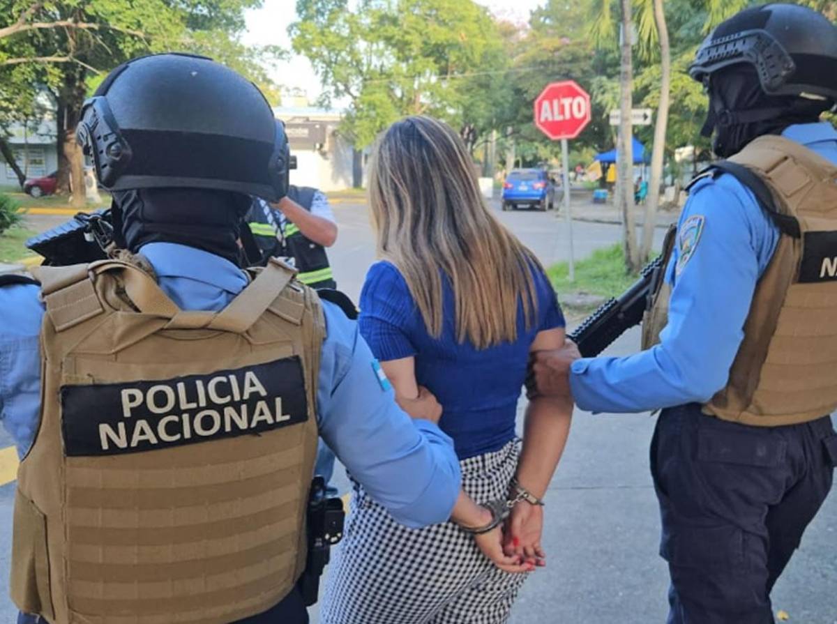 ¿Quién es La Nena, la presunta pandillera detenida en San Pedro Sula?