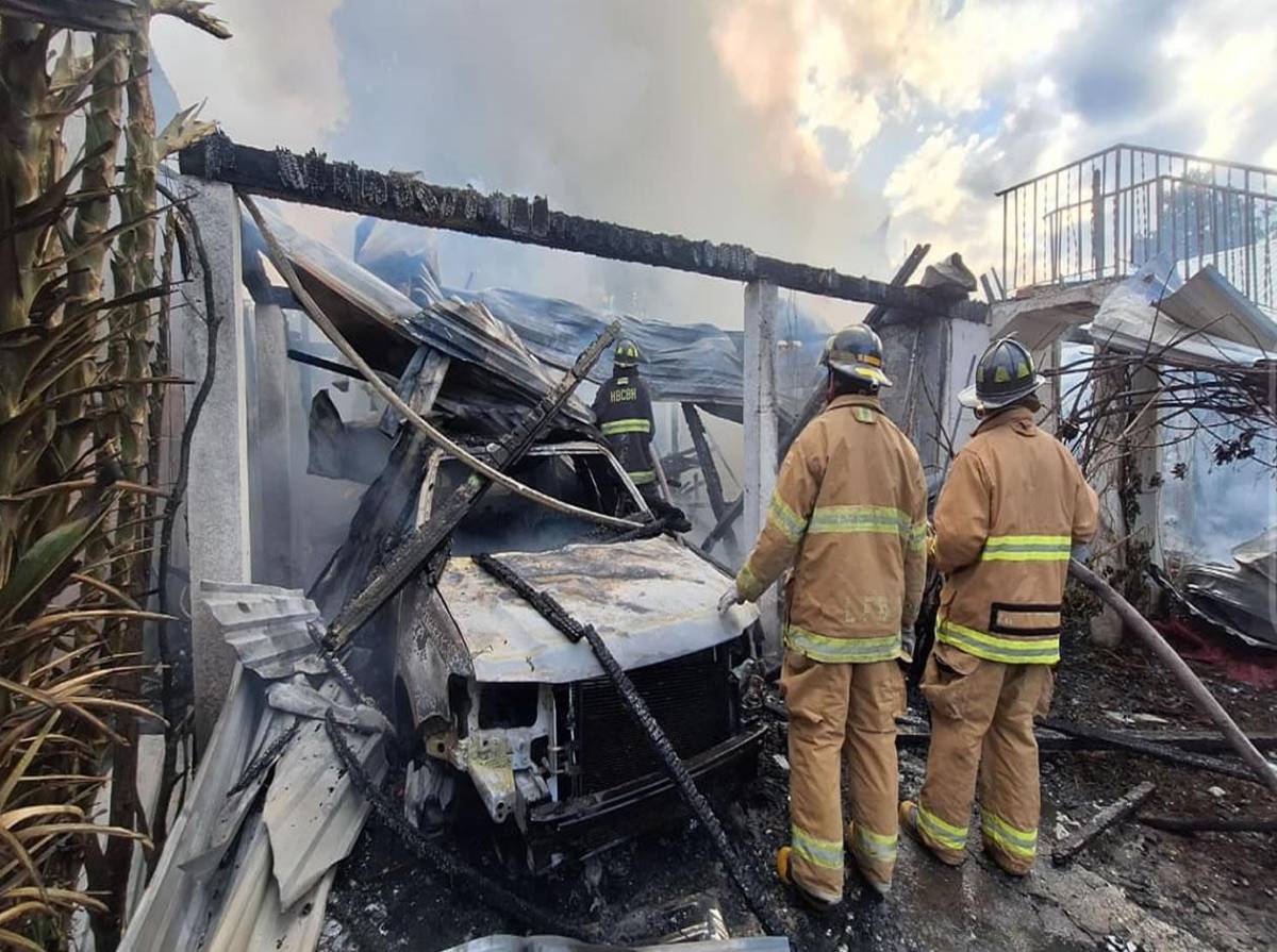 “Todo lo perdimos; lo importante es que pudimos salir a tiempo, sacar nuestros perritos”