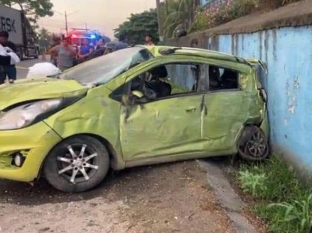 Identifican a los muertos y heridos del accidente en La Campana, Puerto Cortés