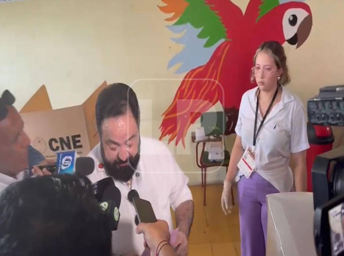 Luis Redondo tras votar: “Yo soy parte del familión”