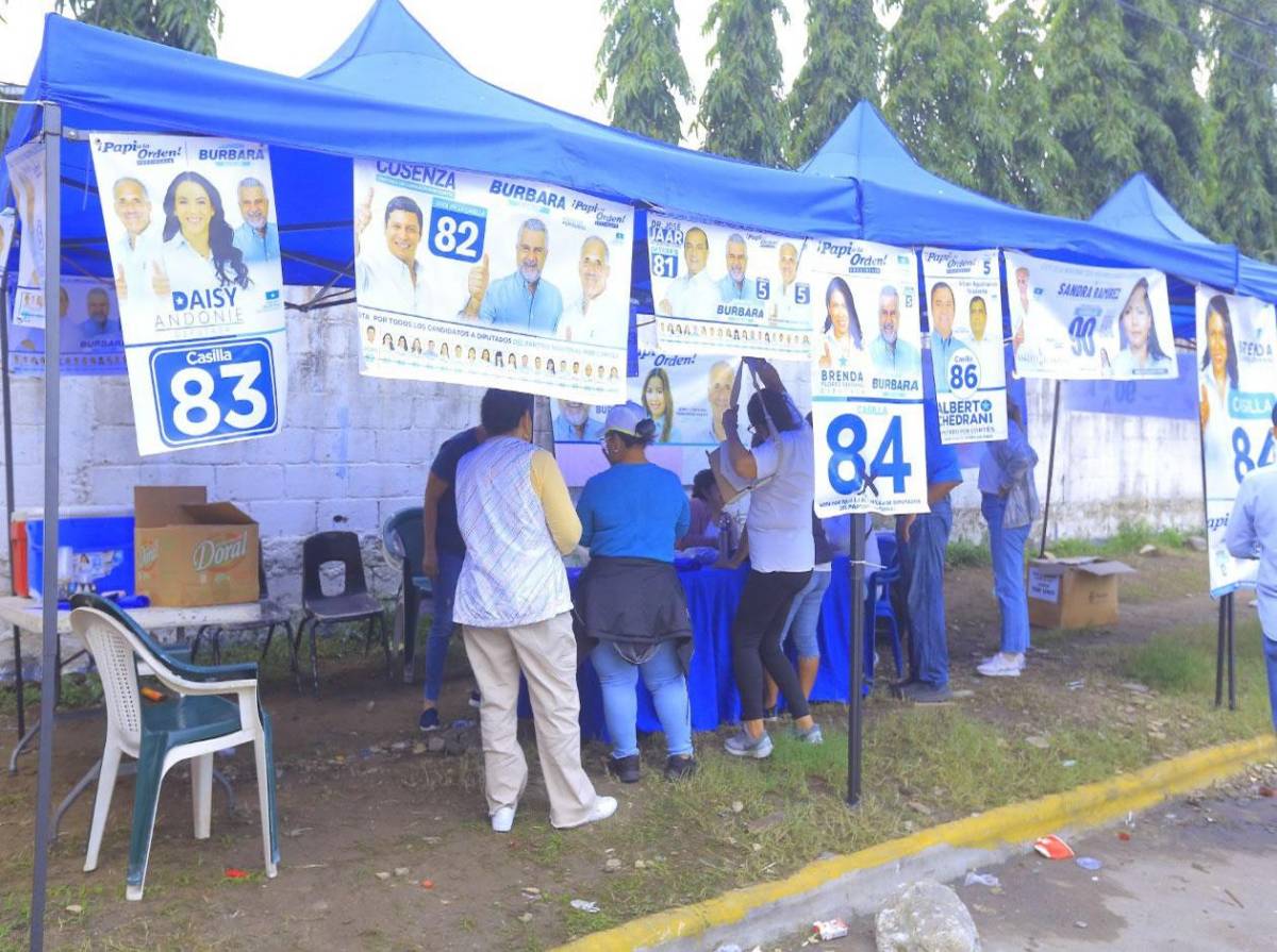 Así es el ambiente durante las elecciones generales 2025 en Honduras