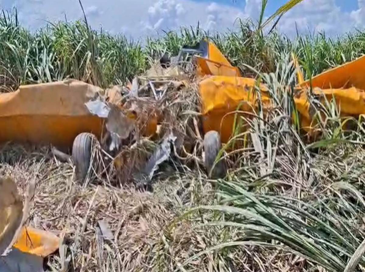 Impactantes imágenes: El fatal escenario donde perdió la vida el piloto Manuel Guerrero