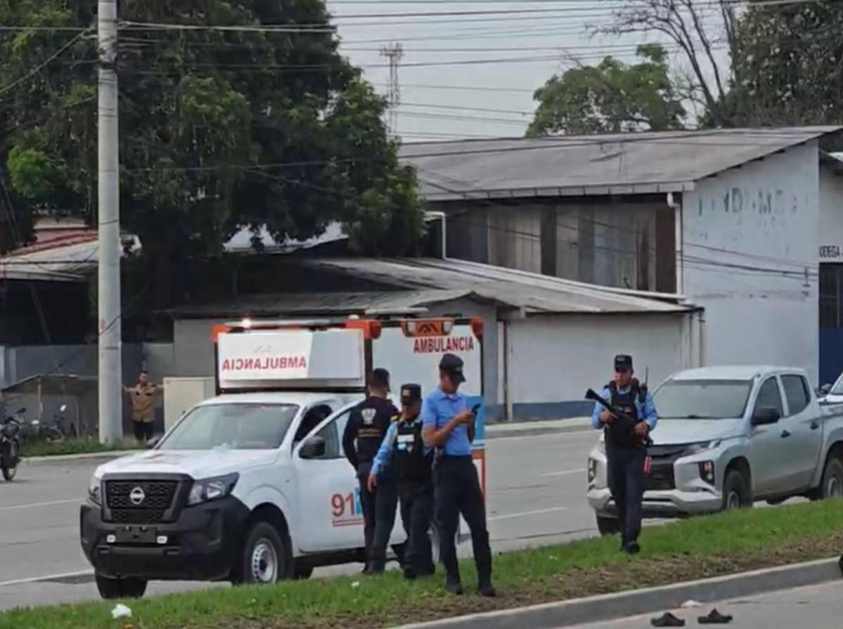 Crimen ocurrido en la madrugada paraliza el tráfico en el bulevar del norte de San Pedro Sula