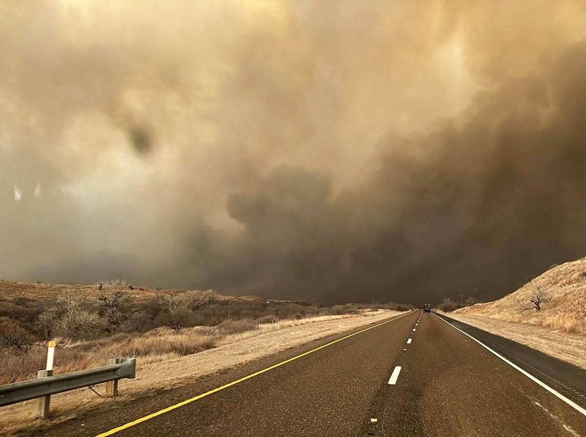 Más de 200,000 hectáreas son devastadas por incendios forestales en Texas (EEUU)