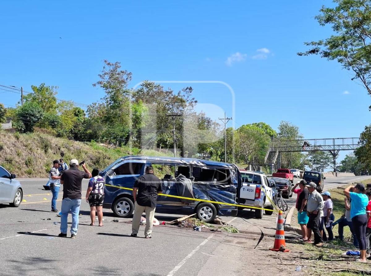 Identifican a madre e hijo muertos en aparatoso accidente en Potrerillos; iban a celebrar cumpleaños