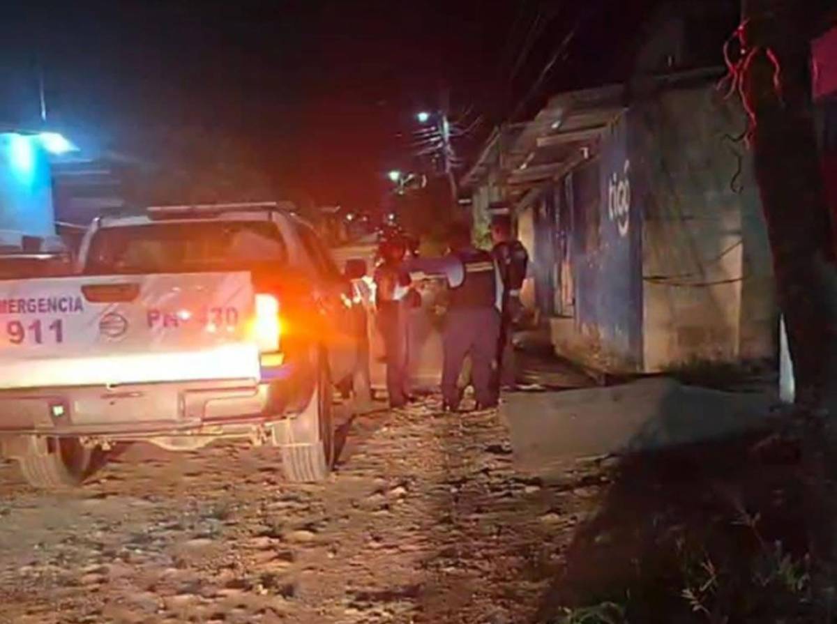 Jóvenes asesinadas en Choloma: hallan más de 40 casquillos de bala y reportan un hombre herido