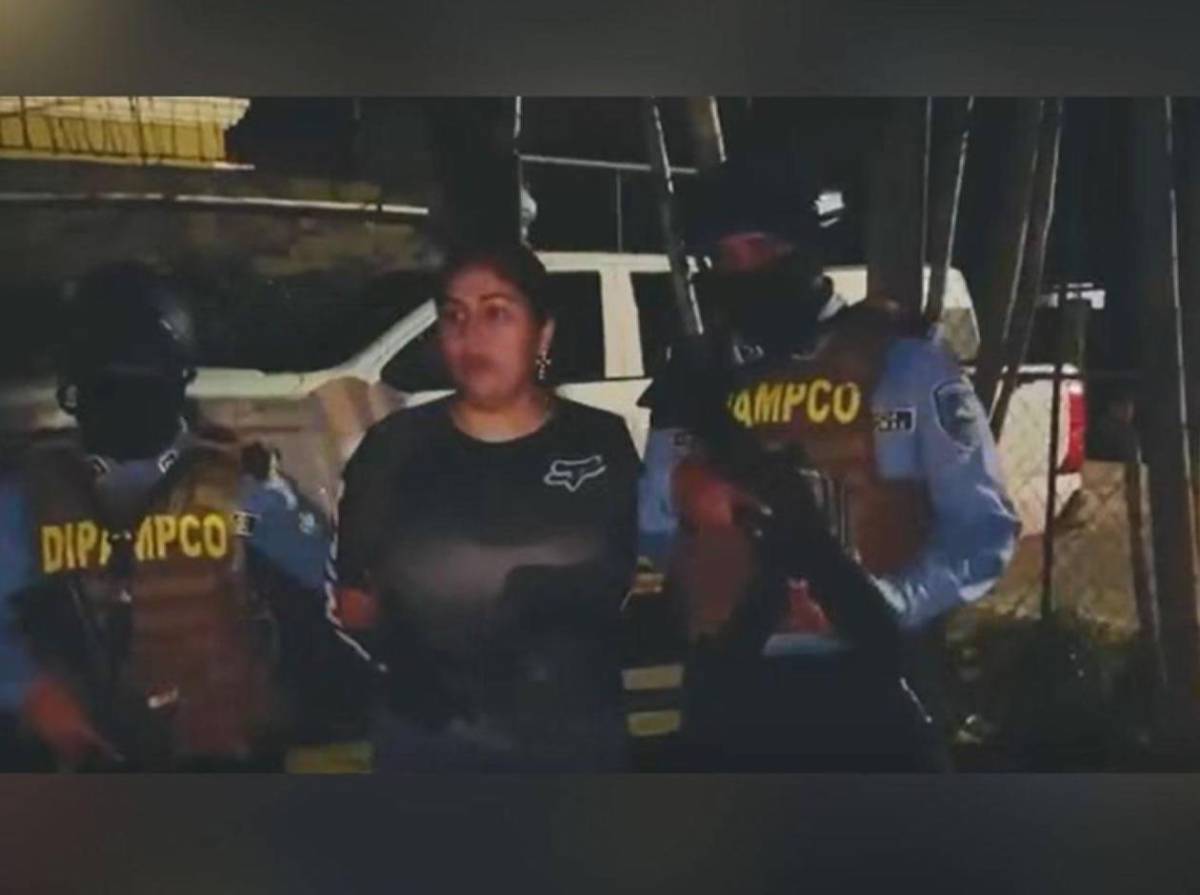 ¿Quién es La Nena, la presunta pandillera detenida en San Pedro Sula?