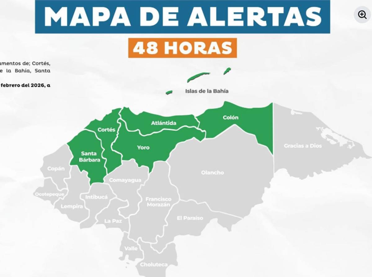 Un frente frío de 48 horas: Copeco declara alerta verde