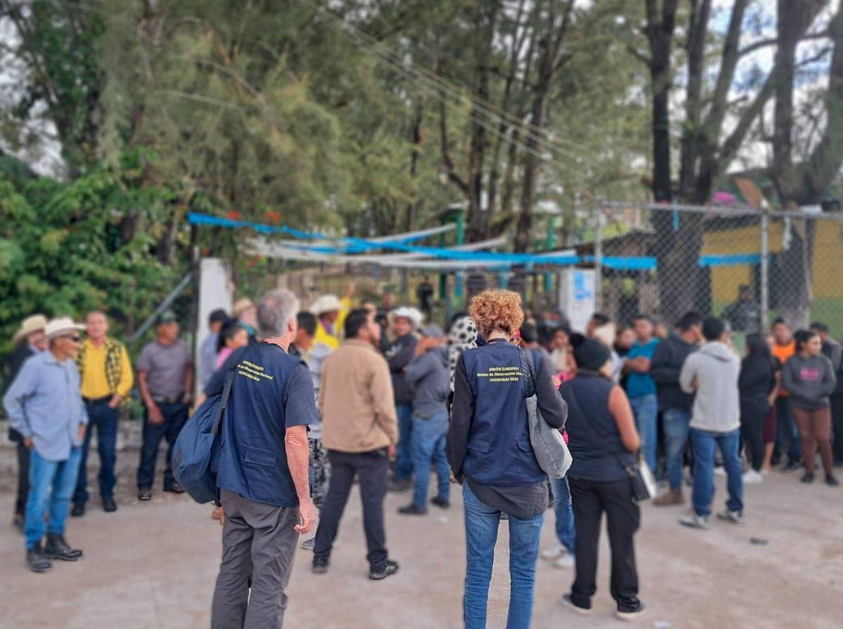 Así se vive la jornada electoral en San Antonio de Flores, El Paraíso